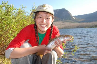 Cutthroat from Trappers Lake, CO